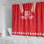 Custom Switzerland Rugby Shower Curtain Edelweis Pattern - Wonder Print Shop