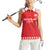 Custom Switzerland Rugby Women Sleeveless Polo Shirt Edelweis Pattern