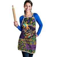 Mardi Gras Alligator Apron Let the Gator Jazz Roll - Wonder Print Shop