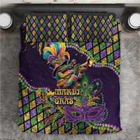 Mardi Gras Alligator Bedding Set Let the Gator Jazz Roll - Wonder Print Shop