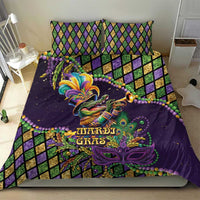 Mardi Gras Alligator Bedding Set Let the Gator Jazz Roll - Wonder Print Shop