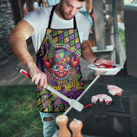 Mardi Gras Crawfish Apron Let's Mardi Y'all - Wonder Print Shop