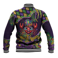 Mardi Gras Crawfish Baseball Jacket Let's Mardi Y'all - Wonder Print Shop