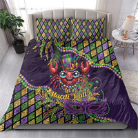 Mardi Gras Crawfish Bedding Set Let's Mardi Y'all - Wonder Print Shop