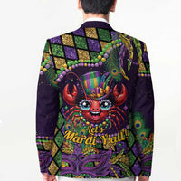 Mardi Gras Crawfish Blazer Let's Mardi Y'all - Wonder Print Shop