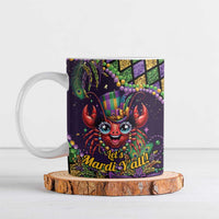 Mardi Gras Crawfish Ceramic Mug Let's Mardi Y'all - Wonder Print Shop