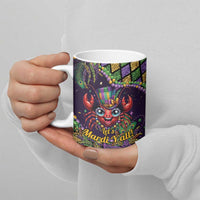 Mardi Gras Crawfish Ceramic Mug Let's Mardi Y'all - Wonder Print Shop