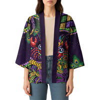 Mardi Gras Crawfish Kimono Let's Mardi Y'all - Wonder Print Shop