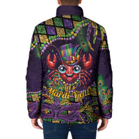 Mardi Gras Crawfish Padded Jacket Let's Mardi Y'all - Wonder Print Shop
