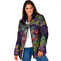 Mardi Gras Crawfish Padded Jacket Let's Mardi Y'all - Wonder Print Shop