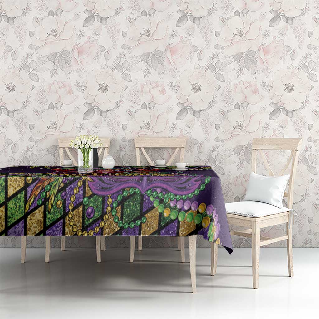 Mardi Gras Crawfish Tablecloth Let's Mardi Y'all - Wonder Print Shop