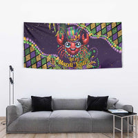 Mardi Gras Crawfish Tapestry Let's Mardi Y'all - Wonder Print Shop