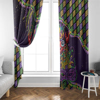 Mardi Gras Crawfish Window Curtain Let's Mardi Y'all - Wonder Print Shop