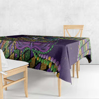 Mardi Gras Pelican Tablecloth Crowned Feathers Carnival Reign - Wonder Print Shop