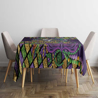 Mardi Gras Pelican Tablecloth Crowned Feathers Carnival Reign - Wonder Print Shop