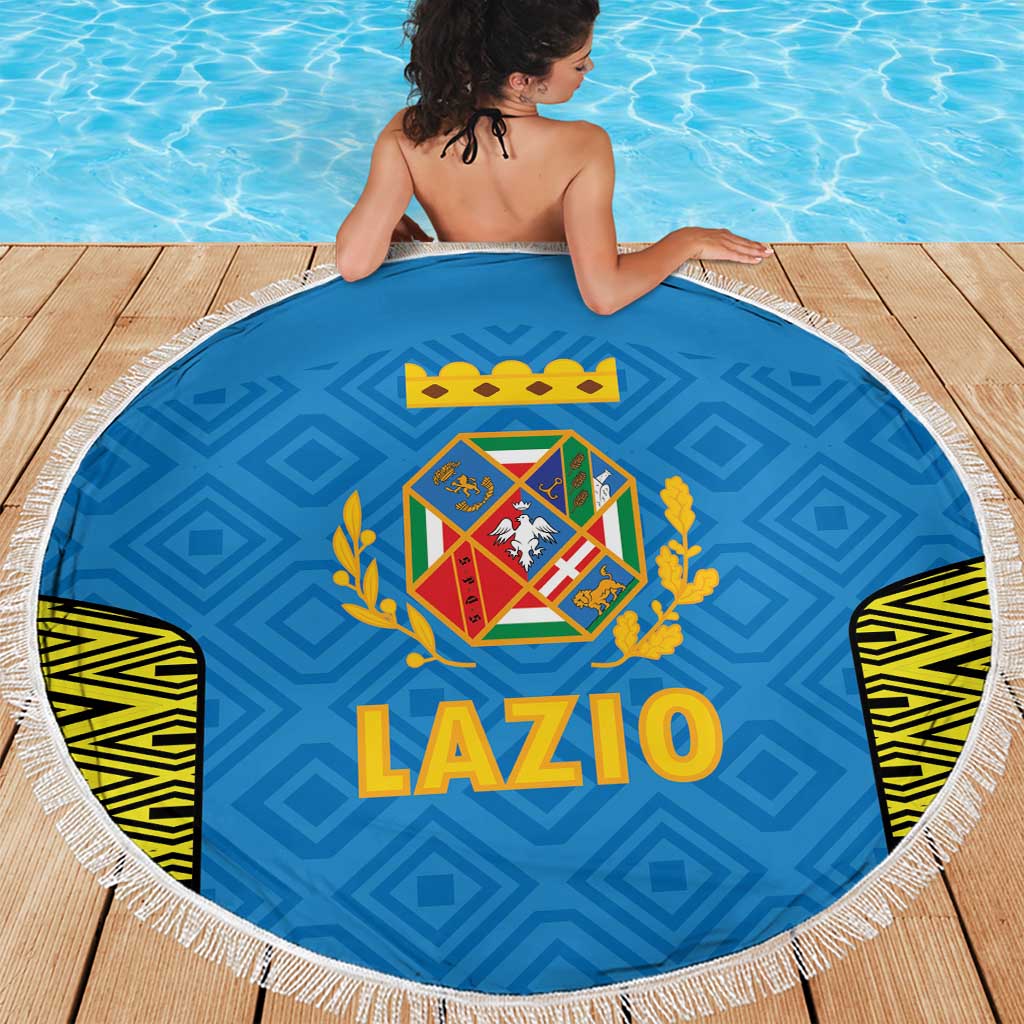 Italy Lazio Beach Blanket Flag Style - Wonder Print Shop