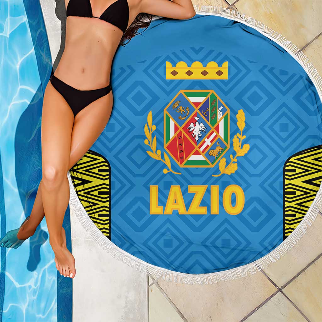Italy Lazio Beach Blanket Flag Style - Wonder Print Shop