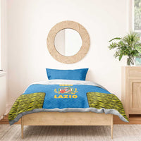 Italy Lazio Bedding Set Flag Style - Wonder Print Shop