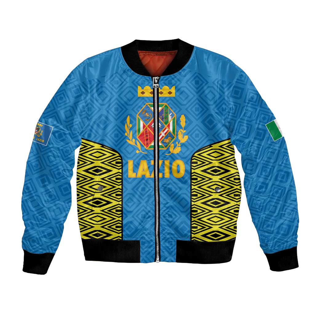 Italy Lazio Bomber Jacket Flag Style LT19