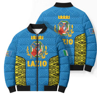 Italy Lazio Bomber Puffer Jacket Flag Style LT19