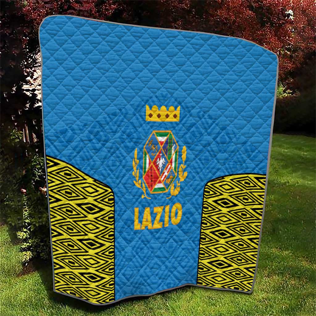 Italy Lazio Quilt Flag Style - Wonder Print Shop