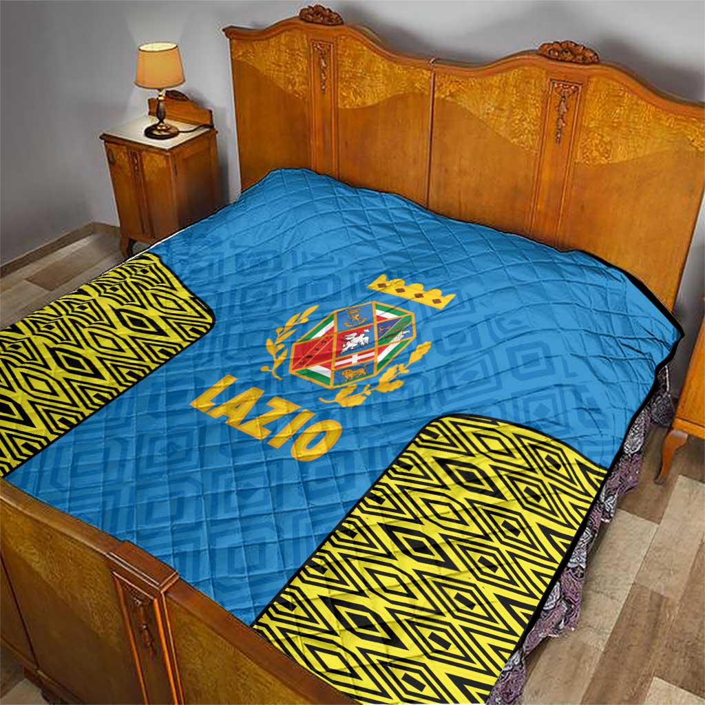 Italy Lazio Quilt Flag Style - Wonder Print Shop