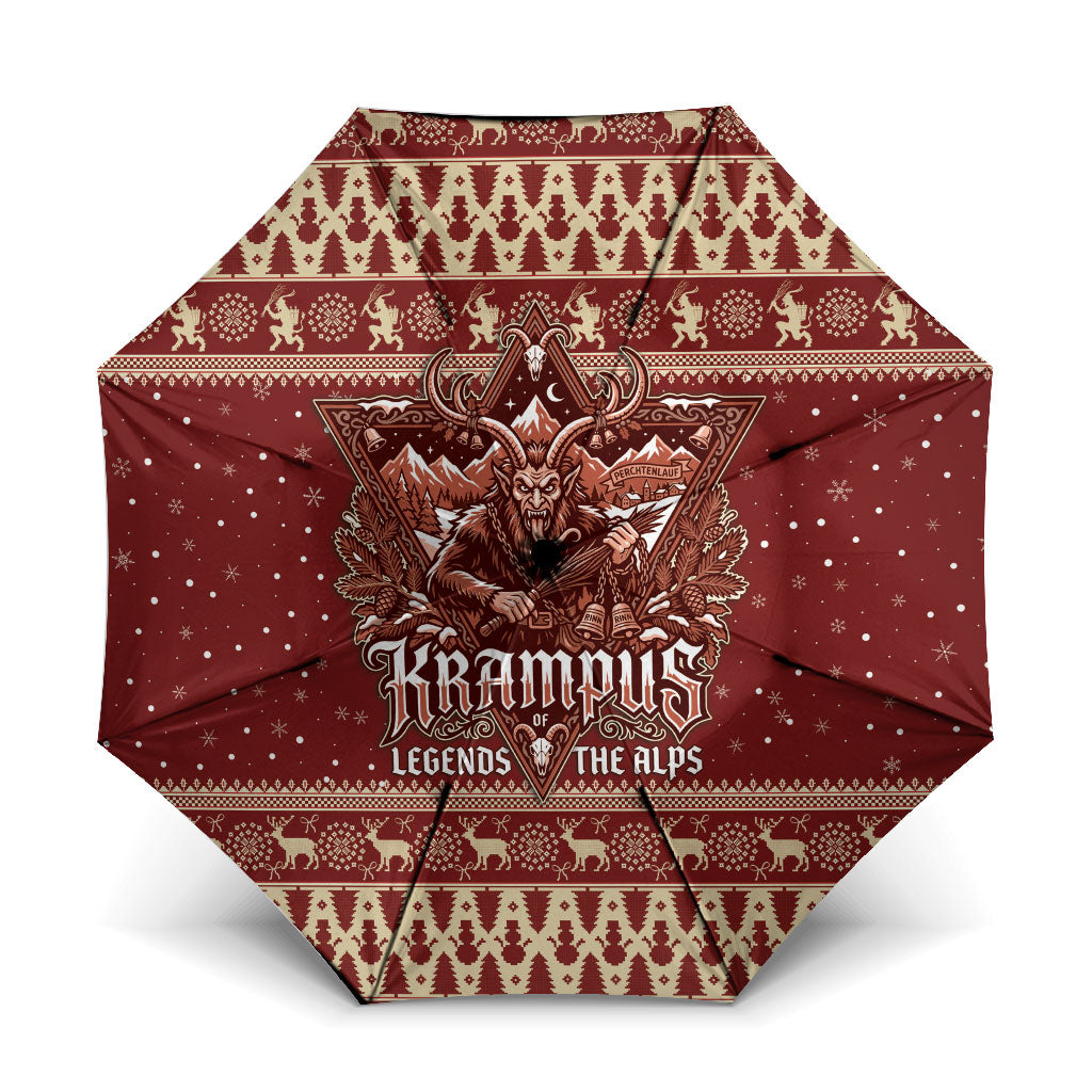 Austria Christmas Umbrella Krampus Legends of the Alps