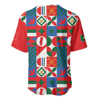 Portugal Football Baseball Jersey Patchwork National Flag Design - Wonder Print Shop