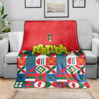 Portugal Football Blanket Patchwork National Flag Design - Wonder Print Shop