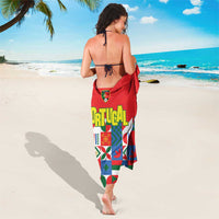 Portugal Football Sarong Patchwork National Flag Design - Wonder Print Shop