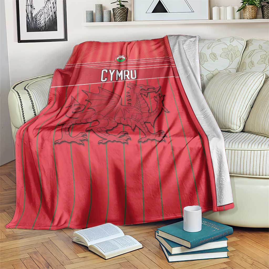 World Football 2026 Wales Blanket Cymru Together Stronger - Wonder Print Shop