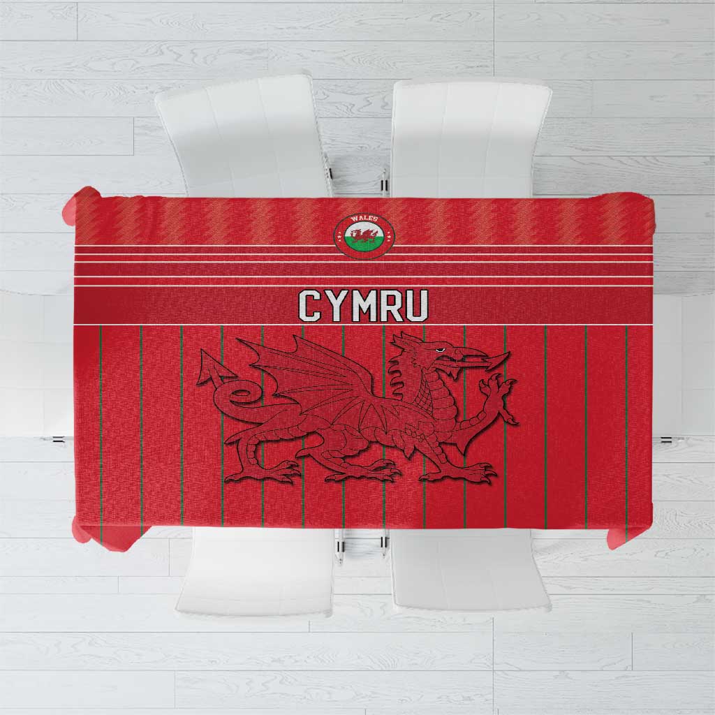 World Football 2026 Wales Tablecloth Cymru Together Stronger - Wonder Print Shop