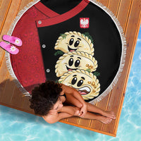 Poland Pierogi Beach Blanket Polish National Dumplings