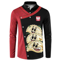 Personalized Poland Pierogi Button Sweatshirt Polish National Dumplings