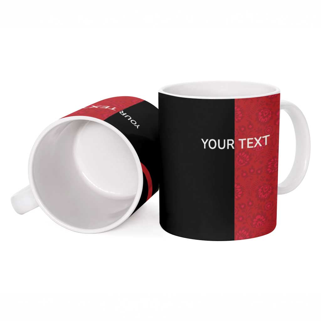 Personalized Poland Pierogi Ceramic Mug Polish National Dumplings