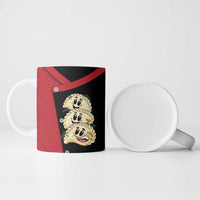Personalized Poland Pierogi Ceramic Mug Polish National Dumplings