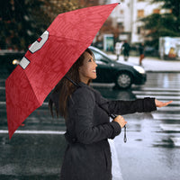 Custom World Football 2026 England Umbrella Three Lions Monogram Red Glory