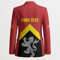 Personalised Anglesey Wales Blazer Ynys Mon Welsh Lion Flag Design - Wonder Print Shop
