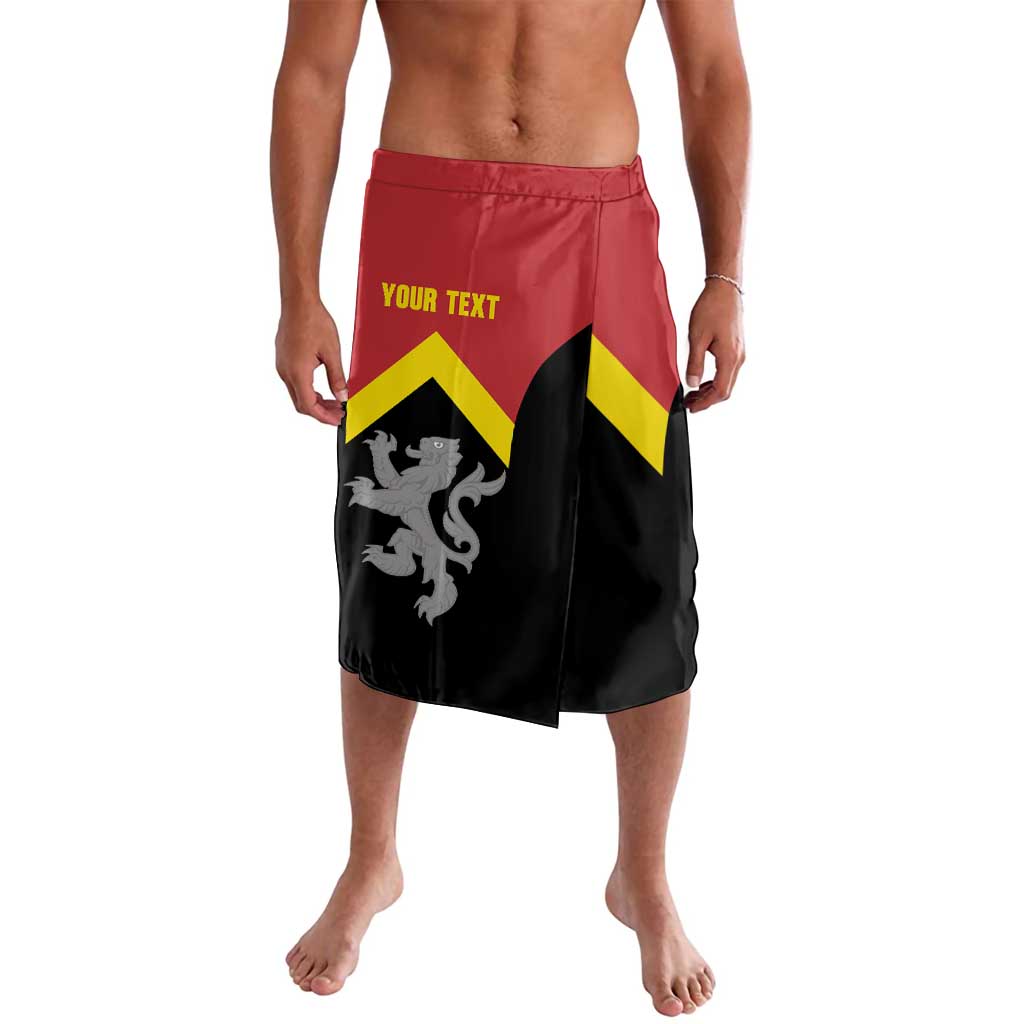 Personalised Anglesey Wales Lavalava Ynys Mon Welsh Lion Flag Design - Wonder Print Shop