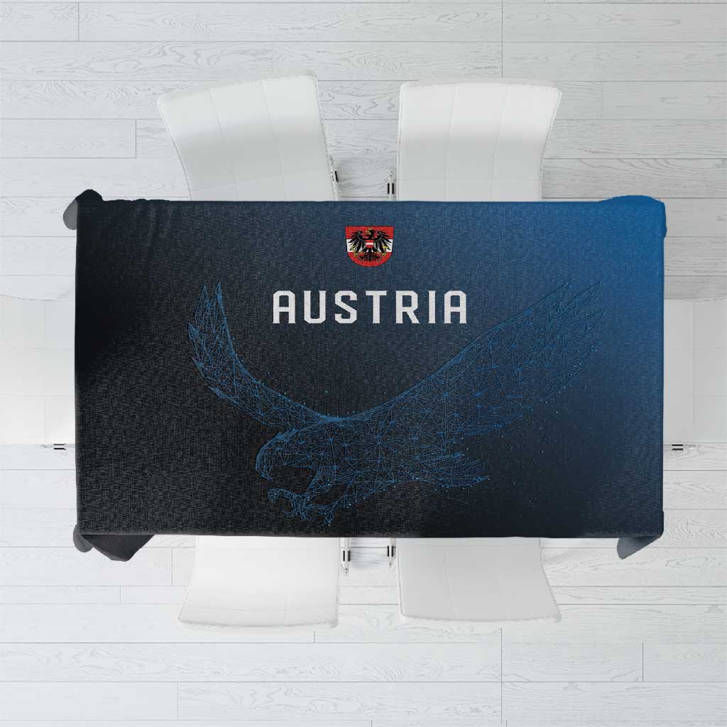 World Football 2026 Austria Tablecloth Das Team Go Champions Blue Version