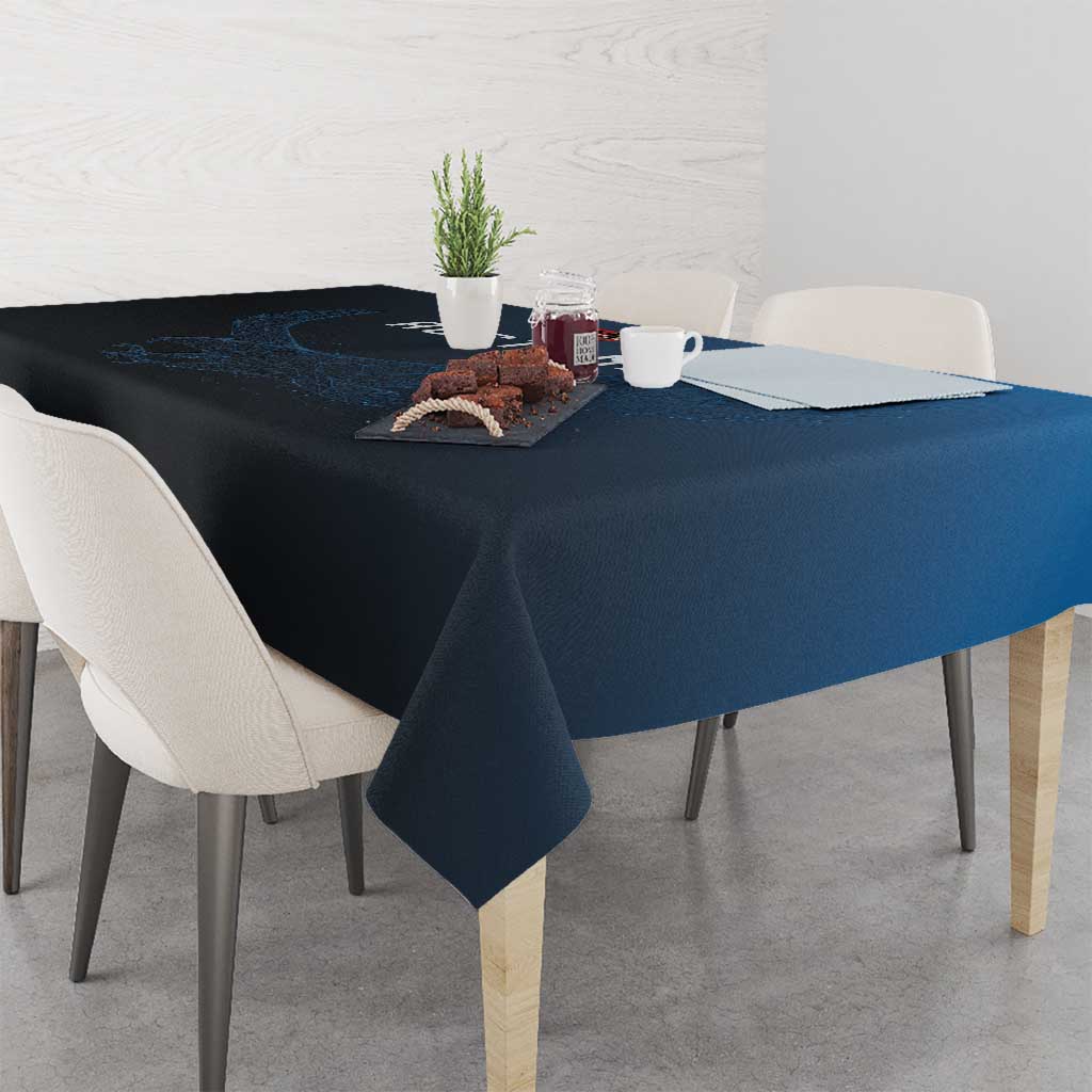 World Football 2026 Austria Tablecloth Das Team Go Champions Blue Version