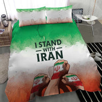 I Stand With Iran Bedding Set Freedom for the Iranian People