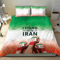 I Stand With Iran Bedding Set Freedom for the Iranian People