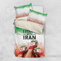 I Stand With Iran Bedding Set Freedom for the Iranian People