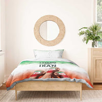 I Stand With Iran Bedding Set Freedom for the Iranian People