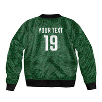 Custom Pakistan Cricket Bomber Jacket Shaheens Crescent Star Spirit