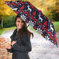 Grinch Hand Six Seven Xmas Umbrella Meme Gen Alpha Slang - Wonder Print Shop