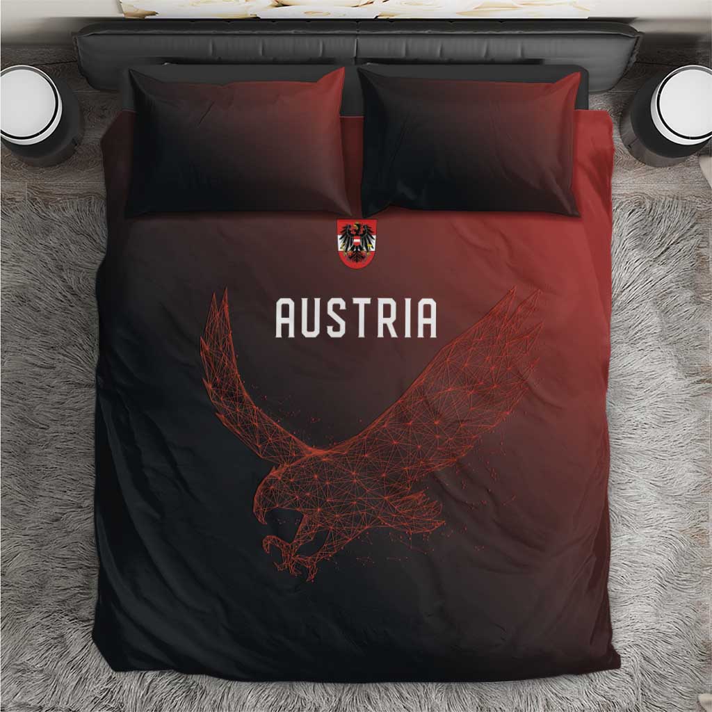 World Football 2026 Austria Bedding Set Das Team Go Champions Red Version
