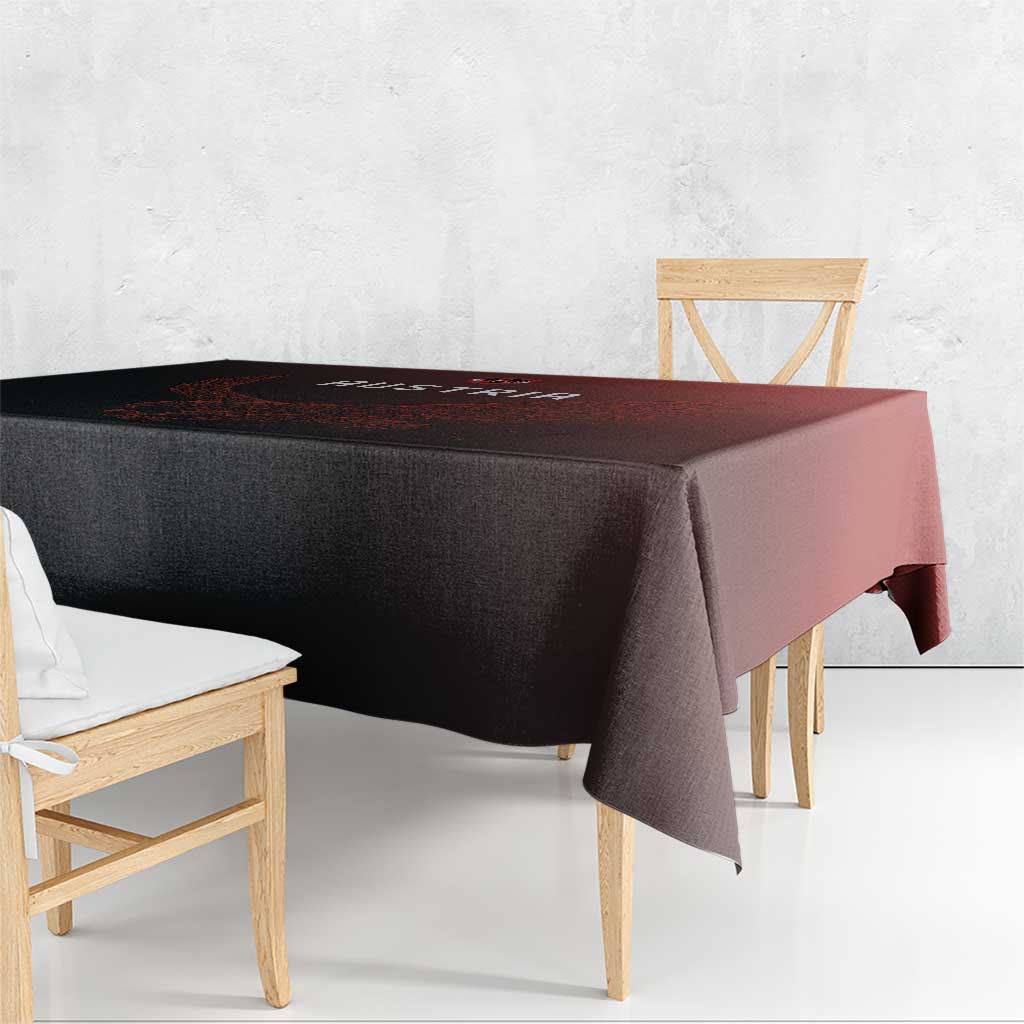 World Football 2026 Austria Tablecloth Das Team Go Champions Red Version