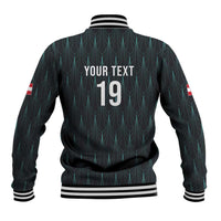 Custom World Football 2026 Austria Baseball Jacket Das Team Eagle Wing Style